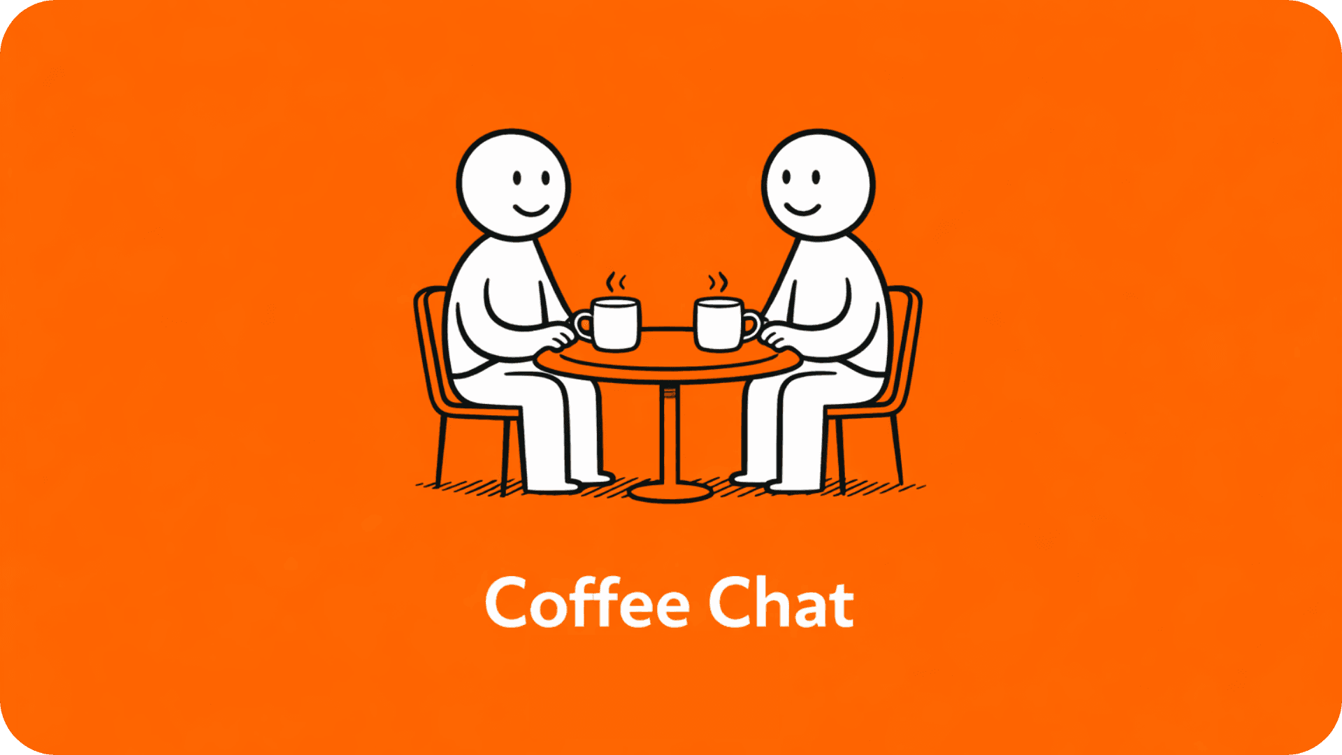 Coffee Chat 活动海报